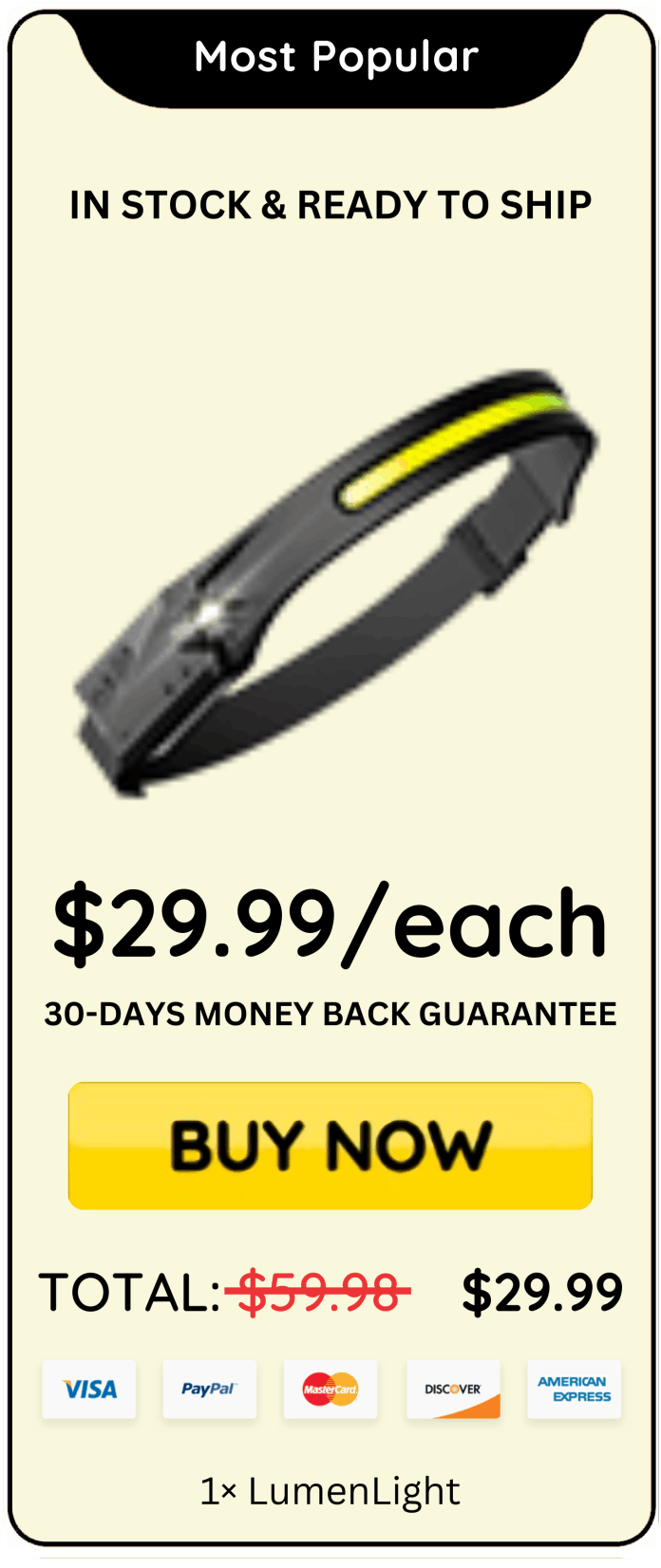 LumenLight LED Headlamp offer price 