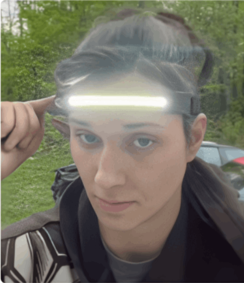 LumenLight LED Headlamp user Lisa M.